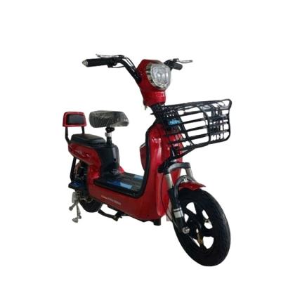 China Unisex cheap price 350w 48V 2 wheel electric bike with pedal assit for adults for sale