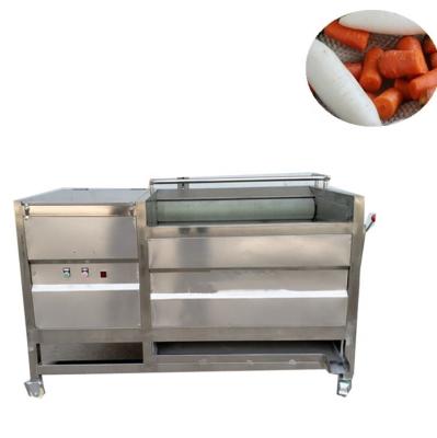 China High Efficiency Easy Operate Commercial Ginger Peeling Machine Automatic Potato Cleaning Washing Machine for sale