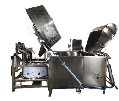 China Full Automatic Frying Snacks Shrimp Fryer Fish Frying Machine For Sale for sale