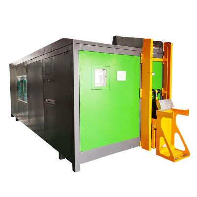 China Auto-Reverse Grind System Commercial Uses OPDE Automatic Food Waste Grinder Composting Machine for sale