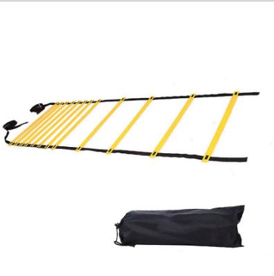 China Durable Freestanding Bag Football Gym Equipment Sports Step Agility Ladder Exercise Football Agility Speed ​​Ladder for sale