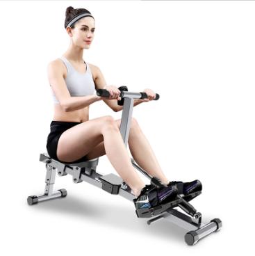 China Universal Gym Cheap Professional Indoor Exercise Family Fitness Bodybuilding Factory Price Magnetic Air Rowing Machine for sale