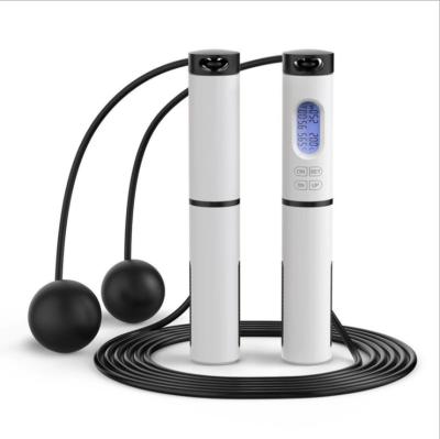 China Indoor and Outdoor Fitness Jump Rope Plastic Wireless Electronic Weighted Intelligent Digital Count Jumping Jump Rope for sale