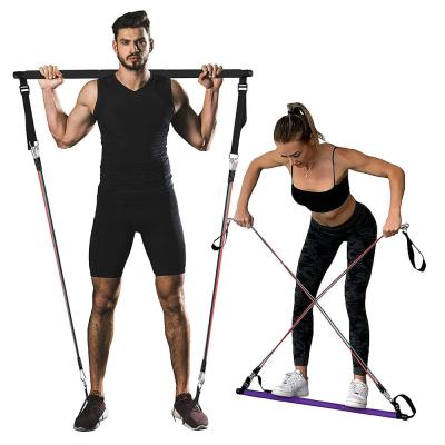 China Horizontal Yoga Strength Kit Stick High Precision Equipment Arm Strength Pilates Squat Bar Portable Professional Gymnastics Training for sale