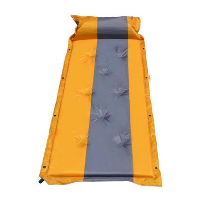 China Foldable Self Inflatable Sleeping Mat Moisture Proof Air Cushion Mattress Accessories Picnic Camping Sleeping Pad for sale