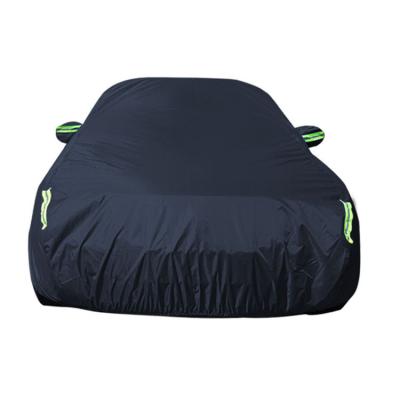 China Anti Ultraviolet Radiation Black Durable All Weather Heavy Duty Snowproof Uv Padded Hail Protection Windproof Outdoor Full Car Cover With Cotton for sale