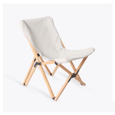 China Solid Wood Outdoor Camping Rest Picnic Beech Folding Chair for sale