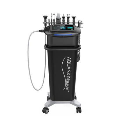 China 2019 New 10 in 1 Ultrasonic Jet Skin Scrubber Spa Salon Oxygen Ion Galvanic RF DEEPLY CLEANING Equipment for sale