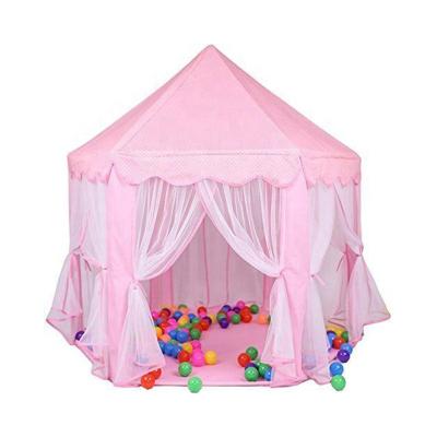 China WholesaleFfoldable Indoor Party Luxury Flying Art Tent Durable Toy Canvas Princess Cute Castle Tent for sale