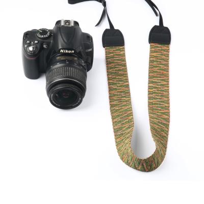 China ART Wholesale China Retro Adjustable Real Durable Comfortable And Durable High Quality Fashion Unisex Flight Shoulder And Neck Camera Strap for sale