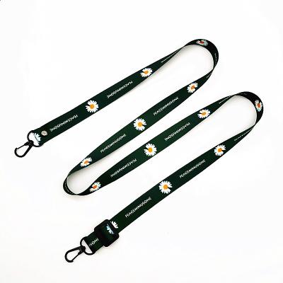 China For Boys And Girls Wholesale Polyester Mobile Phone Adjustable Kettle Lanyard Display Certificate Lanyard Diagonal Heat Transfer Printing for sale