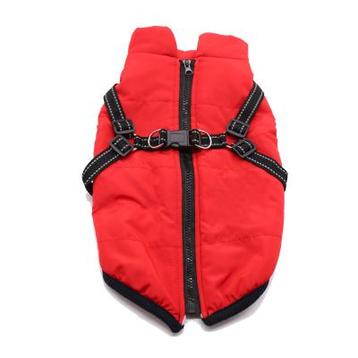 China Durable Cold Proof Waterproof Dog Clothes Warm Pet Jackets Fall And Winter Puppy Large And Medium Clothes for sale