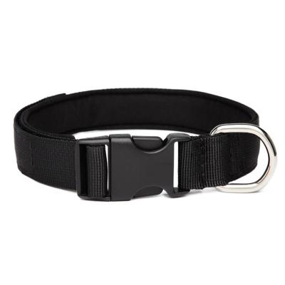 China Custom Manufacturer Pet Products Custom Classic Nylon Dog Pet Collar With Plastic Buckle for sale