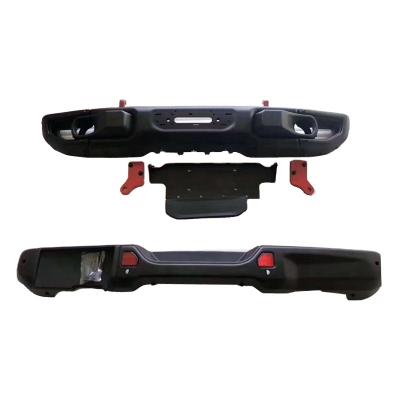 China Overseas Popular Car 4x4 Accessories Rear Bumper For Jeep Wrangler JL 10th Anniversary Front Rear Bumper Guard for sale