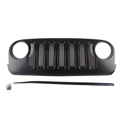 China Front Grille For Wrangler JK New Grill (JL Style) For Jeep Wrangler JK (JL Style) New Front Grille Accessories Off-Road Parts for sale