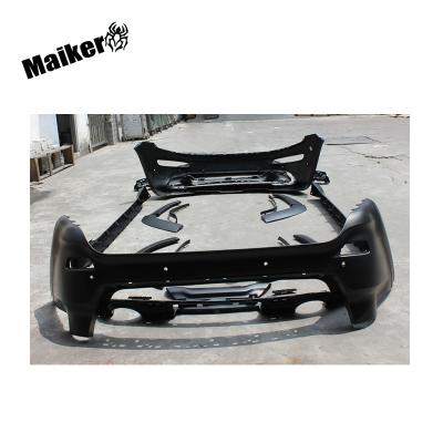 China Hot Sale 4x4 Auto Part Black Body Kits For Jeep Grand Cherokee 2011+ Car Accessories for sale