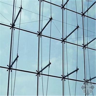 China Aluminum Alloy or Gaoming PVC Facade Point Glass Spider Commercial Building Repair Curtain Wall for sale