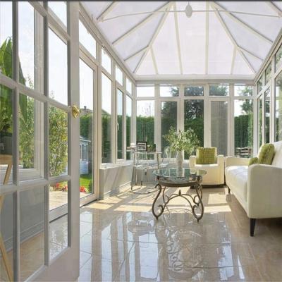 China Gaoming 2021 Modern Laminated And Insulated Tempered Glass Green House Customized Glass House for sale
