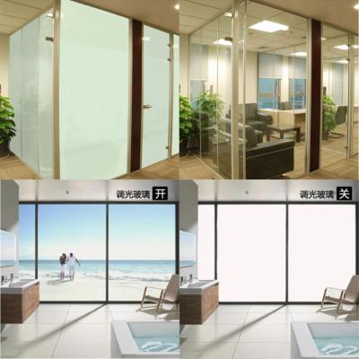 China Bullet Proof PDLC Film Aluminum Switchable Smart Glass Film Electrically for sale