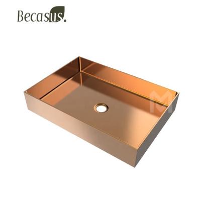 China Hot Clean Sanitary Easy Clean Modern Washroom Basin Bathroom Hand Goods Products Art Bathroom Sink Hand Sink Shiny Sinks for sale