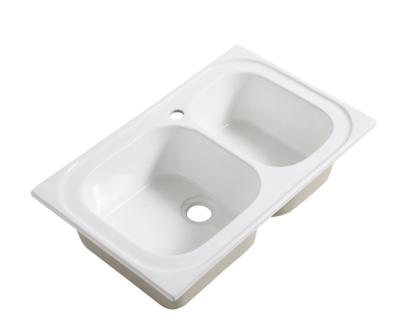 China Ceramic Apronless Front Kitchen Farm Sink For CUPC Faucet OEM Factory Kitchen Basin Farmhouse North America for sale