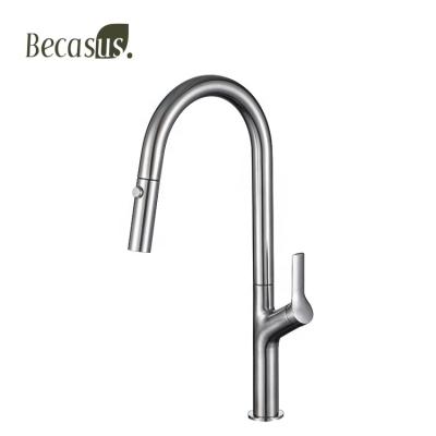 China CUPC Modern Modern Brushed Single Brass Toilet Water Saving Kitchen Nickel Handle Wash Mixer Tap Faucet for sale