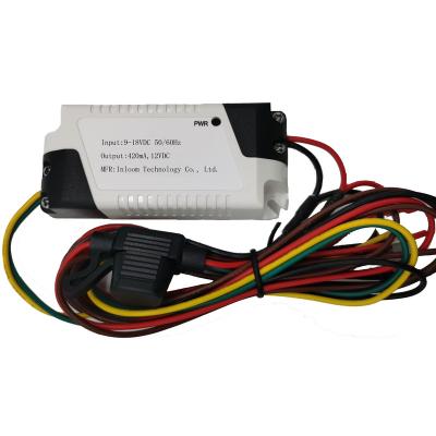 China Plastic Customize DC 9V-18V Input to12V 500mA Output Constant Voltage DC to DC Power Supply for sale