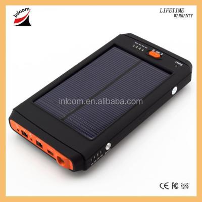 China High capacity portable universal solar charger, solar power bank for laptop/notebook/tablet for sale