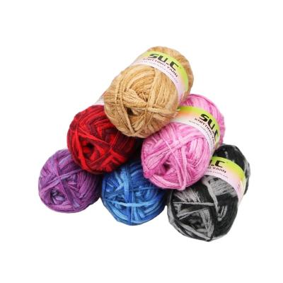 China Large Chunky Slub Wool-Acrylic Fancy Knitting Yarn Yarn for sale