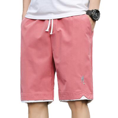 China Wholesale Custom Men's Ice Silk Anti-wrinkle Pocket Polyester Summer Casual Breathable Basketball Shorts for sale