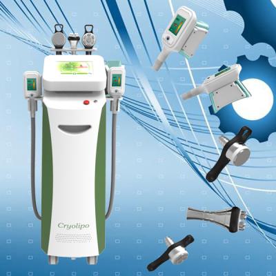 China 2019 Beauty system  5 optional units vacuum cavitation system fat freeze cryolipolysis slimming machine for sale