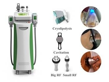 China Best selling cavitation rf vacuum cryolipolysis with 2 cryo handle fat removal machine 2019 for sale