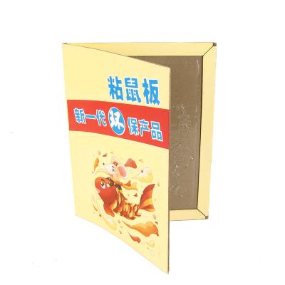 China Sustainable Hot Sale Super Strong Mouse Trap Glue Sticky Boards For Mice for sale