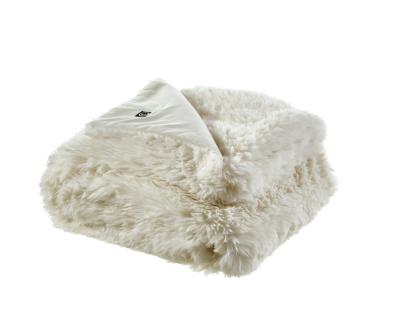 China Wearable Super Soft Faux Lamb Fur Throw - Reverse Micromink 50