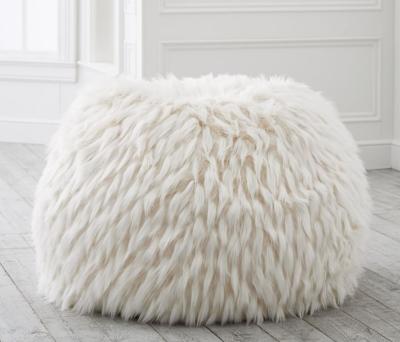 China Classic Extended Furry Velvet Fully Comfortable and Washable Bean Bag Cover Without Beans for sale