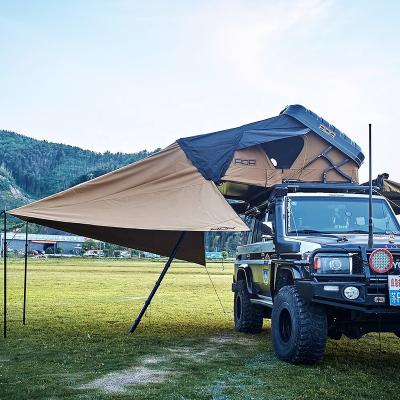 China Extended Type Hard Top Tent Box Camping 4wd Shell Vehicle Outdoor Car Foldable Hard Top Roof Top Tent for sale