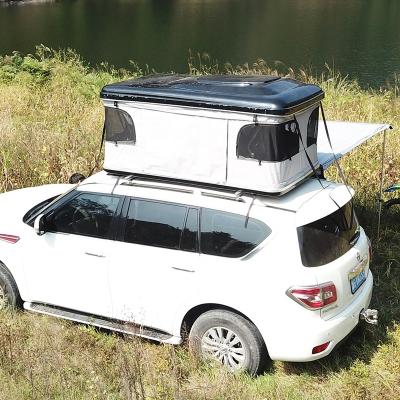 China Quick Open Hard Shell Car Roof Top Extended Type RV Tent With Light Weight for sale