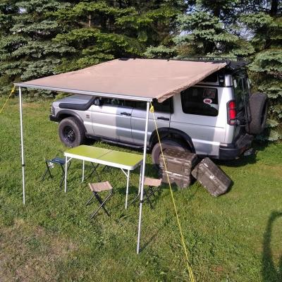 China Roof Top Tent Truck Truck Tent Camper Trailer Cotton Canvas Foxwing Top Tent Just Township Outdoor Wholesale for sale