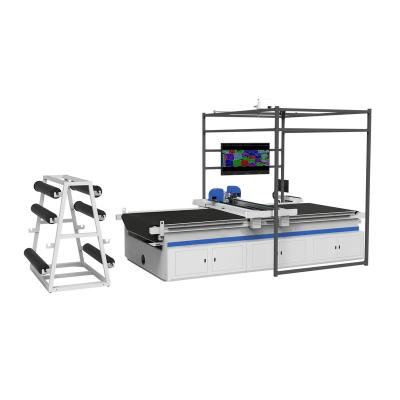 China Mini Fabric Slitter Price Stable Fabric Cutter Factory Digital Fabric Cutting Machine for sale