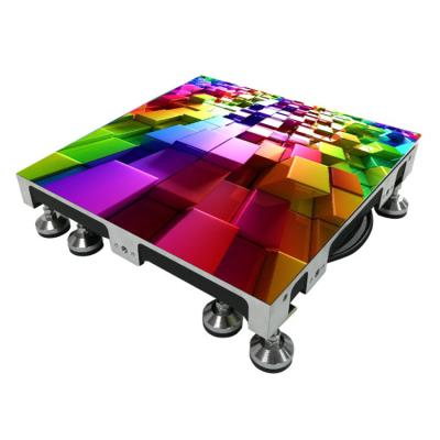 China IP65 High Brightness P3.91 Outdoor Full Color Waterproof Tile Screen Dance Floor Led Display Price for sale