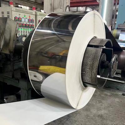 China Decoration China Austenitic Finish Stainless Steel Baby Coil STRIKE INOX 430 BA SCAM PE 0.60MM 4 x 8' Baojia Cold Roll Mill AISI 430 Ba SS for sale