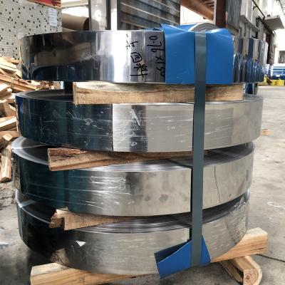 China Kitchen SUS 201j2/410/430 Food Grade BA Coated 0.2mm -3mm PVC Stainless Steel Strip Polishing 8k Soft Steel Coil Strip for sale