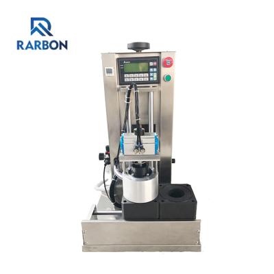 China Avoid Cap Semi Automatic Glass Vacuum Metal Oxidation Jar Capping Machine For Sale for sale