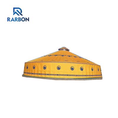 China Waterproof Luxury Mongolian Yurt Tent For Hotel / Restaurant / Accomodation for sale