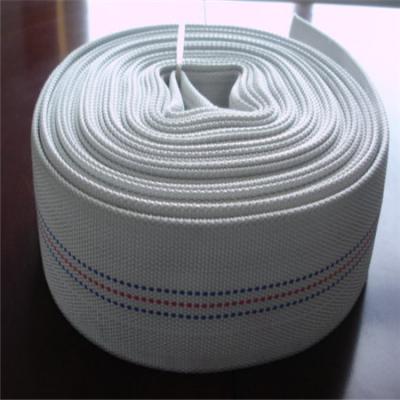 China Polyester jacket colorful lined flexible lay flat hose woven for sale