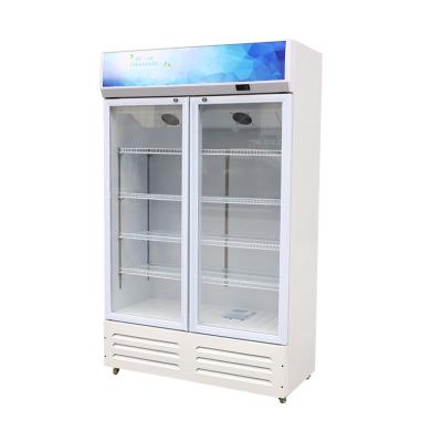 China Single-Temperature PROMETHEUS Manufactures Upright Pepsi Cola Showcase Fridge Beverage Fridge Beverage Cooler for Beer and Drinks for sale