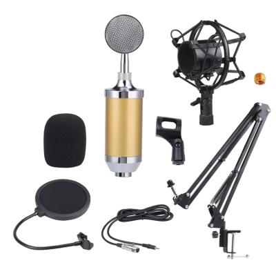 China BM900 Gooseneck Microphone Recording Condenser Microphone Karaoke Dynamic Microphone With Shock Mount Scissor Stand Filter for sale