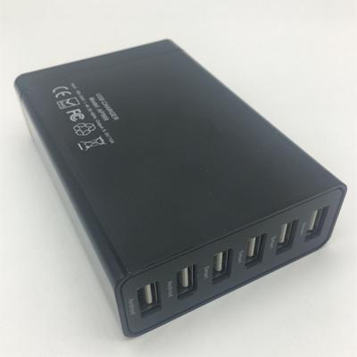 China All USB Service USB Charger 60W 5V 12A 4 5 6 Port USB Desktop Charging Station with Multi Port for iPhone iPad Tablet for sale