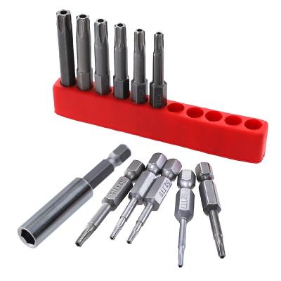 China Looseness Dimension High Quality Hex Torx Bit Screwdriver Set Anti Slip PH2 Magnetic S2 Screwdriver Bit for sale