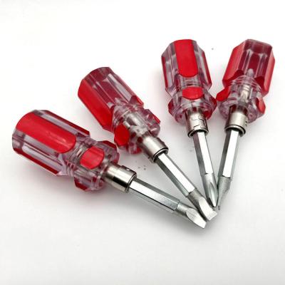 China Mini Small Looseness Dimension Screwdriver Bit Dual Use Screwdriver With Magnetic Screwdriver Bit For Household Use for sale